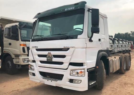Sinotruk Gebraucht- und Traktor-Lkw-Schleppanhänger 6*4 mit Handgetriebe