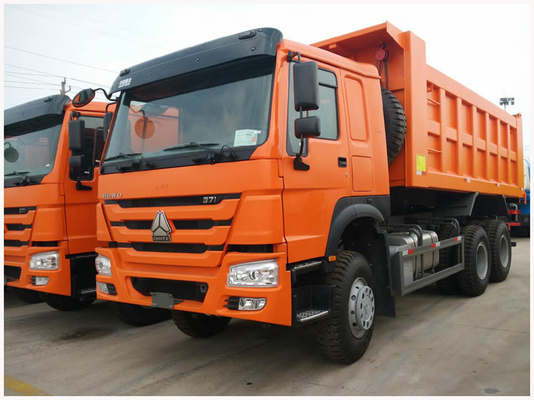 25 Tonnen Sinotruk HOWO Dump Truck mit 5800*2300*1500 Abmessungen und Motorkapazität>8L