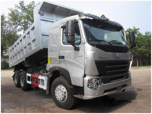 25 Tonnen Sinotruk HOWO Dump Truck mit 5800*2300*1500 Abmessungen und Motorkapazität>8L