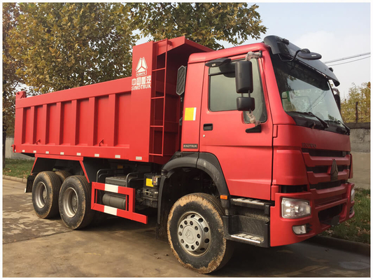 25 Tonnen Sinotruk HOWO Dump Truck mit 5800*2300*1500 Abmessungen und Motorkapazität>8L