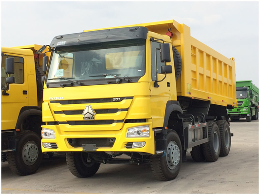 25 Tonnen Sinotruk HOWO Dump Truck mit 5800*2300*1500 Abmessungen und Motorkapazität>8L