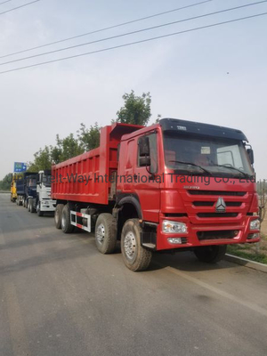 Lkw-Typ Gebraucht-Dump-Lkw HOWO Shacman/8*4 371 PS 350 PS für Transportanforderungen