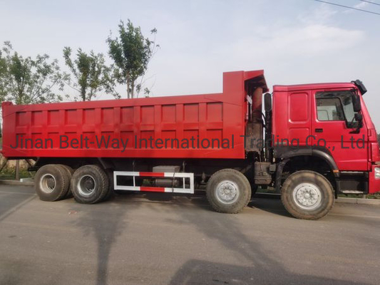Lkw-Typ Gebraucht-Dump-Lkw HOWO Shacman/8*4 371 PS 350 PS für Transportanforderungen