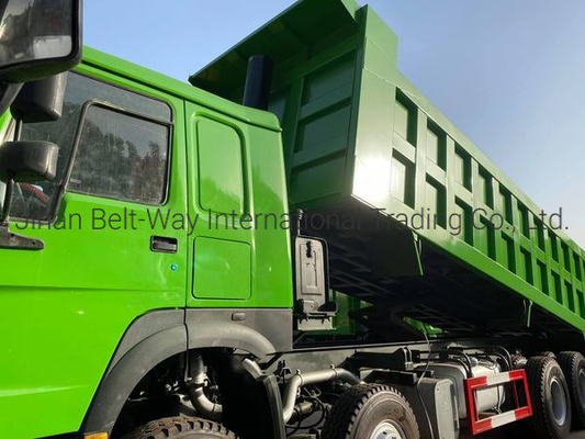 6.8m 7.3m 30 Tonnen schwerer Sinotruk Gebraucht 8*4 HOWO Müllwagen Tipper Versandkosten
