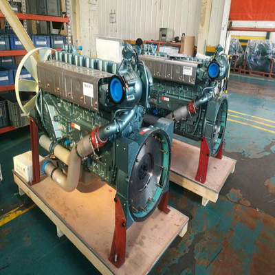 Sinotruk HOWO Schwerlastwagen 6 Zylinder Dieselmotor Wd615.47 mit 9,726L Hubraum