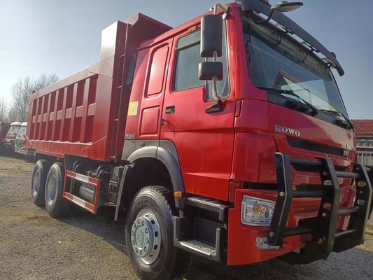 ISO-zertifizierter Gebraucht Sinotruk Shacman HOWO 371 Müllwagen Tipper in ausgezeichnetem Zustand