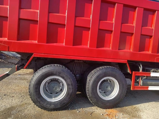 ISO-zertifizierter Gebraucht Sinotruk Shacman HOWO 371 Müllwagen Tipper in ausgezeichnetem Zustand