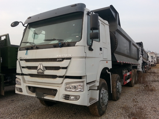 ISO-zertifizierte 12-Rad-LHD-Sinotruk HOWO 8X4 RC-Lkw-Tipper 60 Tonnen-Dump-Lkw-Dumpper
