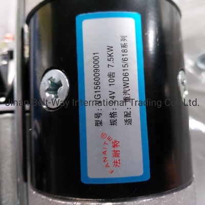 Sinotruk HOWO Lkw-Teile Lkw-Ersatzteile Startermotor Vg1560090001 Sichere Zahlungen
