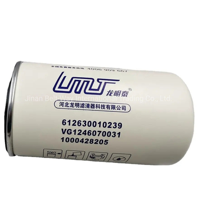 Sino HOWO Weichai Wp10 Wd615 Dieselmotorenölfilter Vg1246070031 für die Lenkmaschine