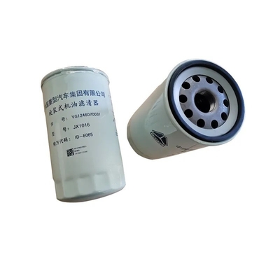 Vg1246070031 Sinotruk HOWO Dump Truck Ölfilter Paket Größe 30,00cm * 20,00cm * 2,00cm
